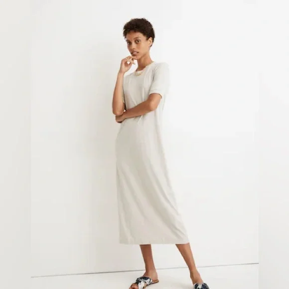 Madewell Midi Tee Dress - XS - Like New - Picture 2 of 11